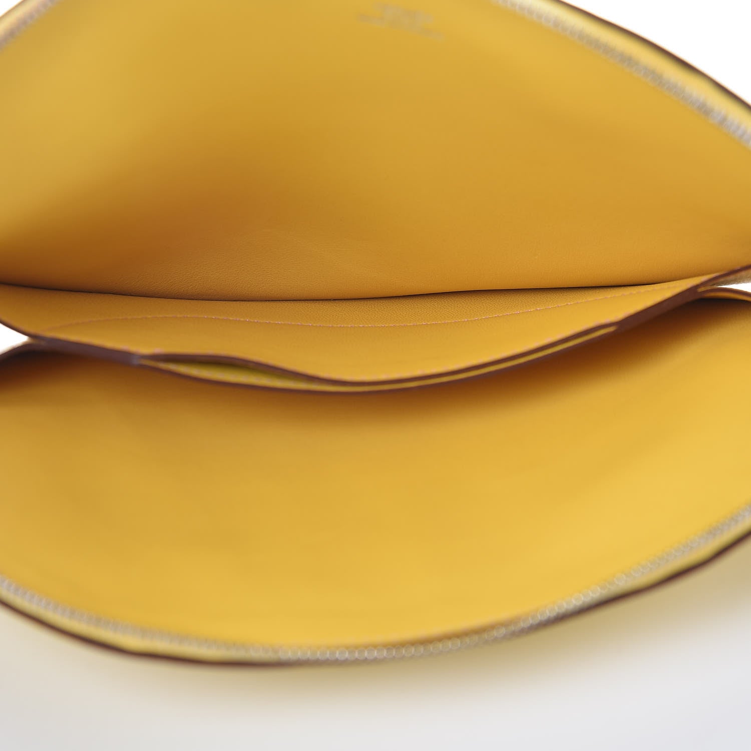 Hermes Chevre Mysore In-The-Loop-To-Go Pochette Jaune De Naples 5 of 8