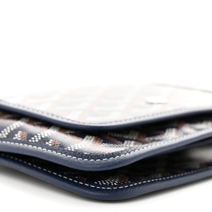 Goyard Goyardine Plumet Wallet Clutch Navy 9 of 11