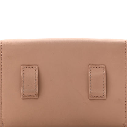 Christian Dior Ultra Matte Calfskin Nano Saddle Chain Pouch Rose Des Vents 12 of 13