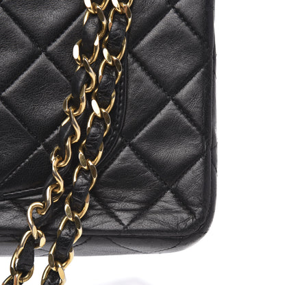 Chanel Lambskin Quilted Small Double Flap Black 16 of 17