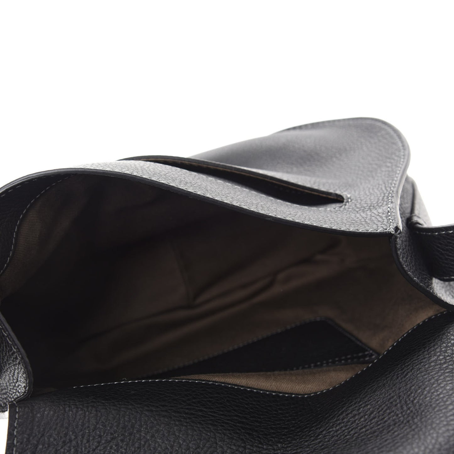 Calfskin Medium Marcie Round Crossbody Bag Black