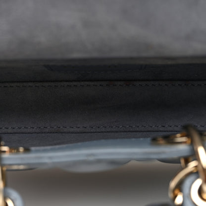 Christian Dior Lambskin Cannage Micro Lady D-Joy  Cloud Blue 5 of 9
