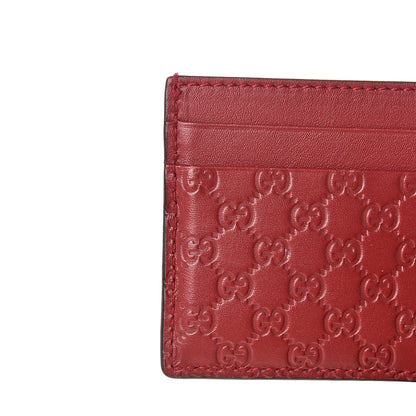 Gucci Microguccissima Card Holder Red 7 of 7