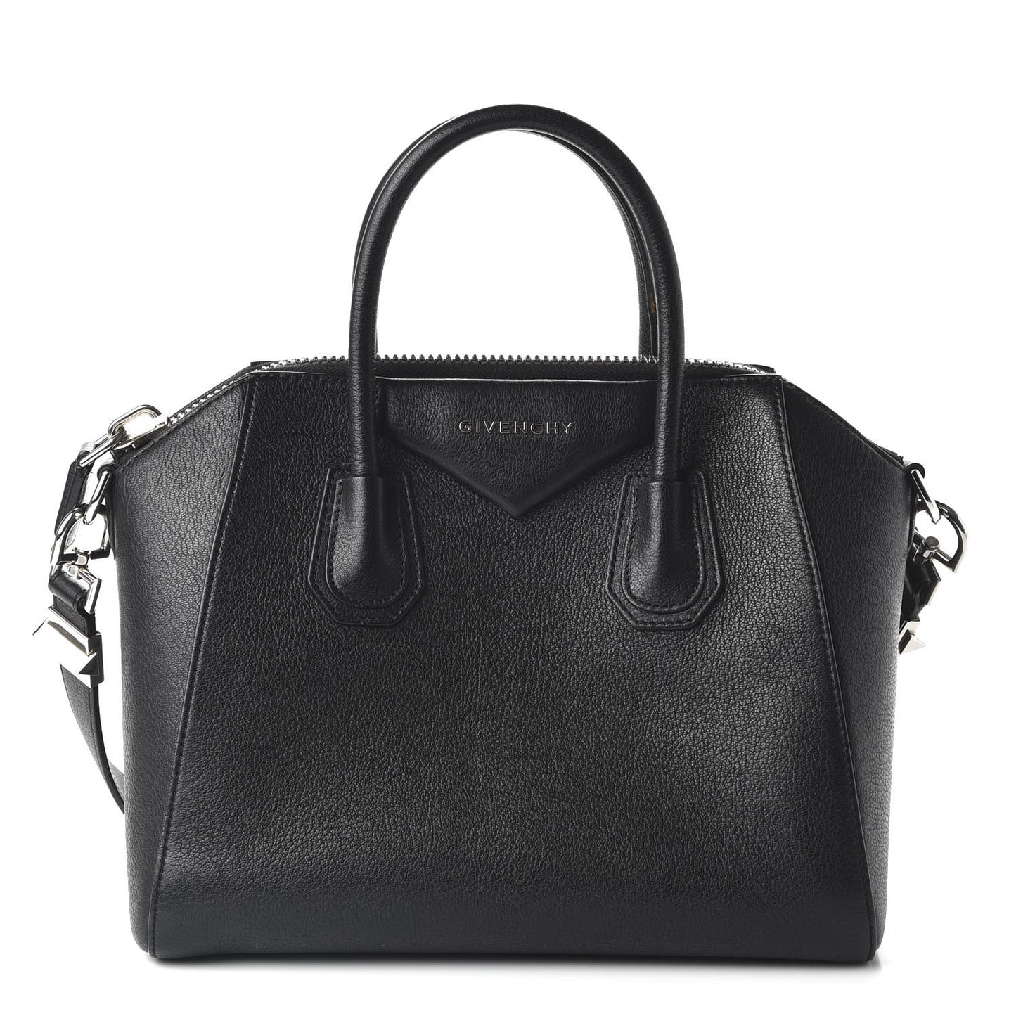 Sugar Goatskin Small Antigona Black