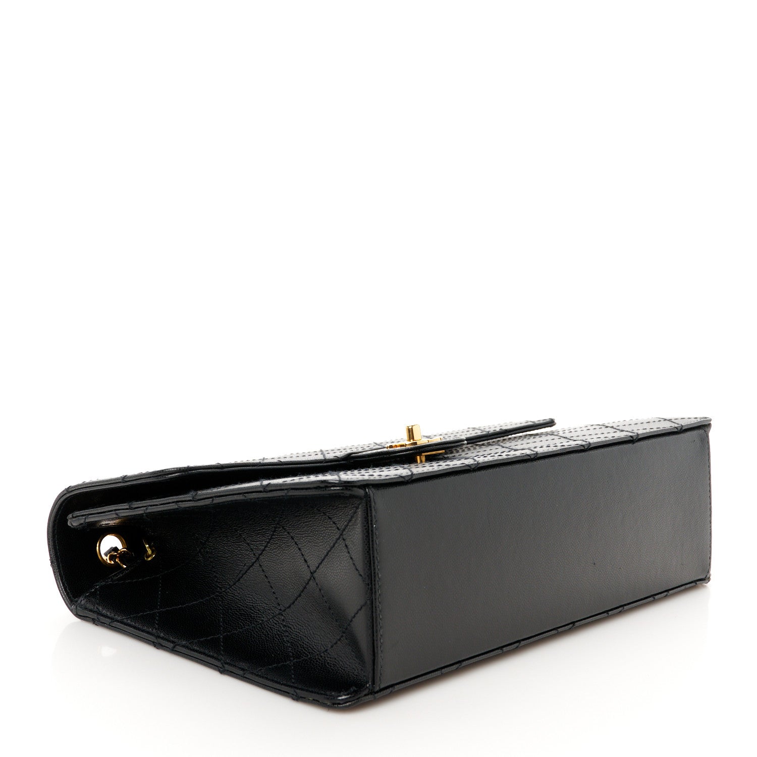 Chanel Caviar Stitch Jumbo Single Flap Black 4 of 12