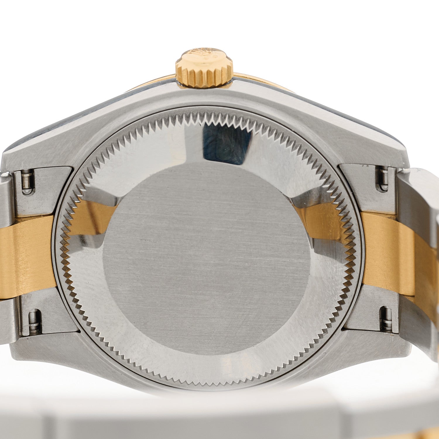 Rolex Stainless Steel 18K Yellow Gold Diamond 31mm Oyster Perpetual Datejust Watch Champagne 278273 4 of 5