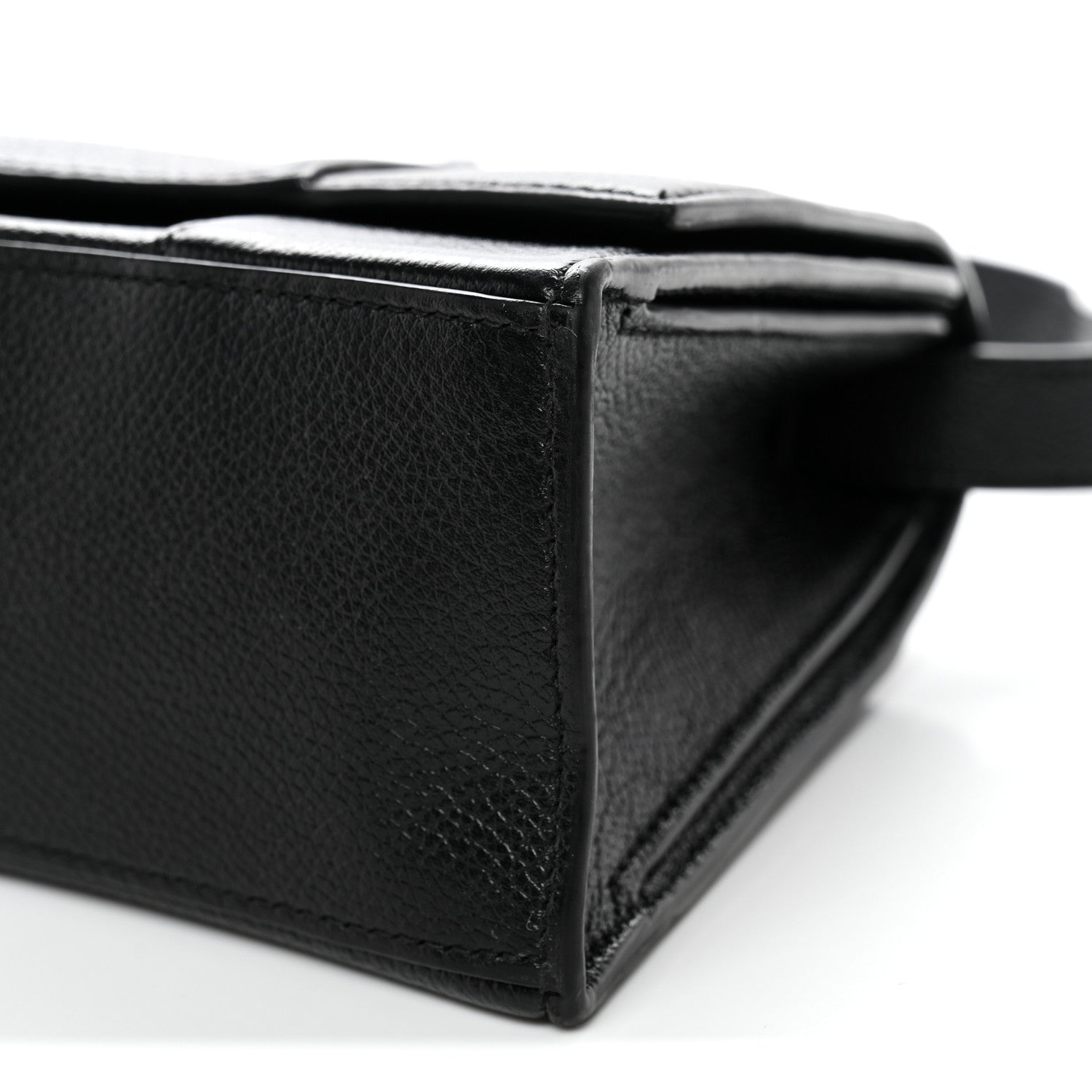Balenciaga Grained Calfskin Small Hourglass Sling Shoulder Bag Black 10 of 14