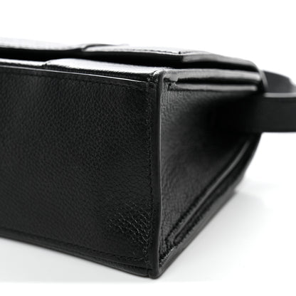 Balenciaga Grained Calfskin Small Hourglass Sling Shoulder Bag Black 10 of 14