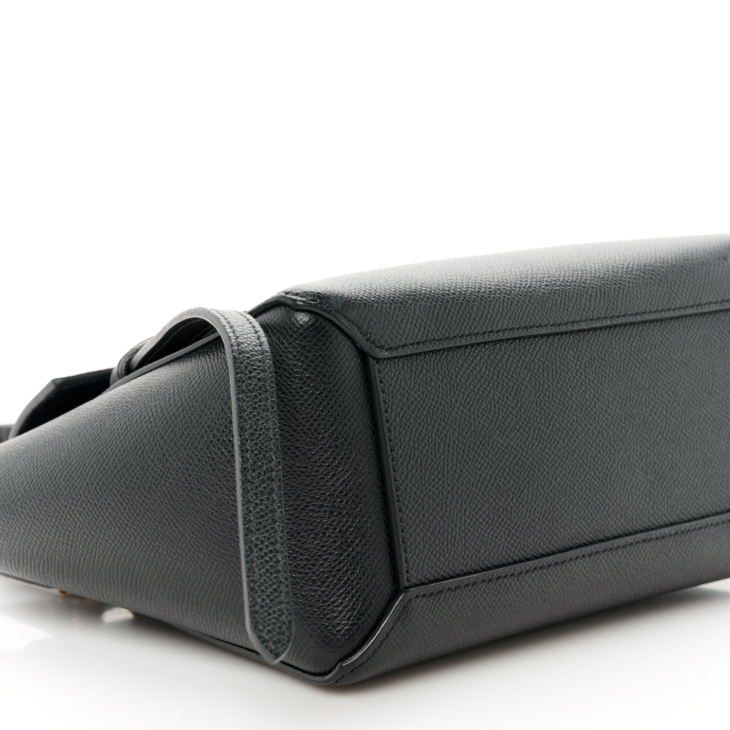 Celine Grained Calfskin Nano Belt Bag Black 9 of 10
