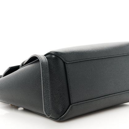 Celine Grained Calfskin Nano Belt Bag Black 9 of 10