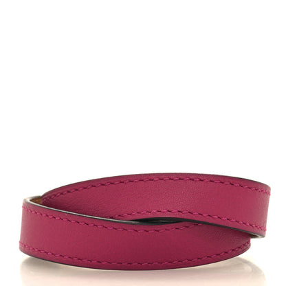 Hermes Swift Kelly Double Tour Bracelet T2 Rose Pourpre 3 of 7