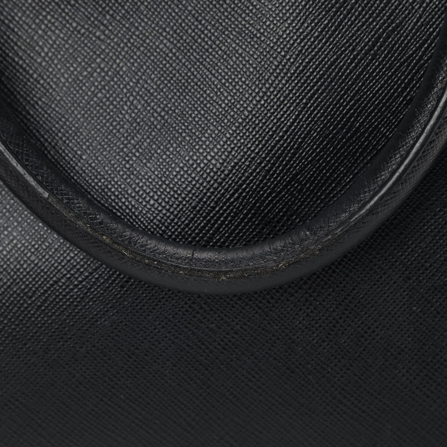 Saffiano Lux Large Promenade Tote Black