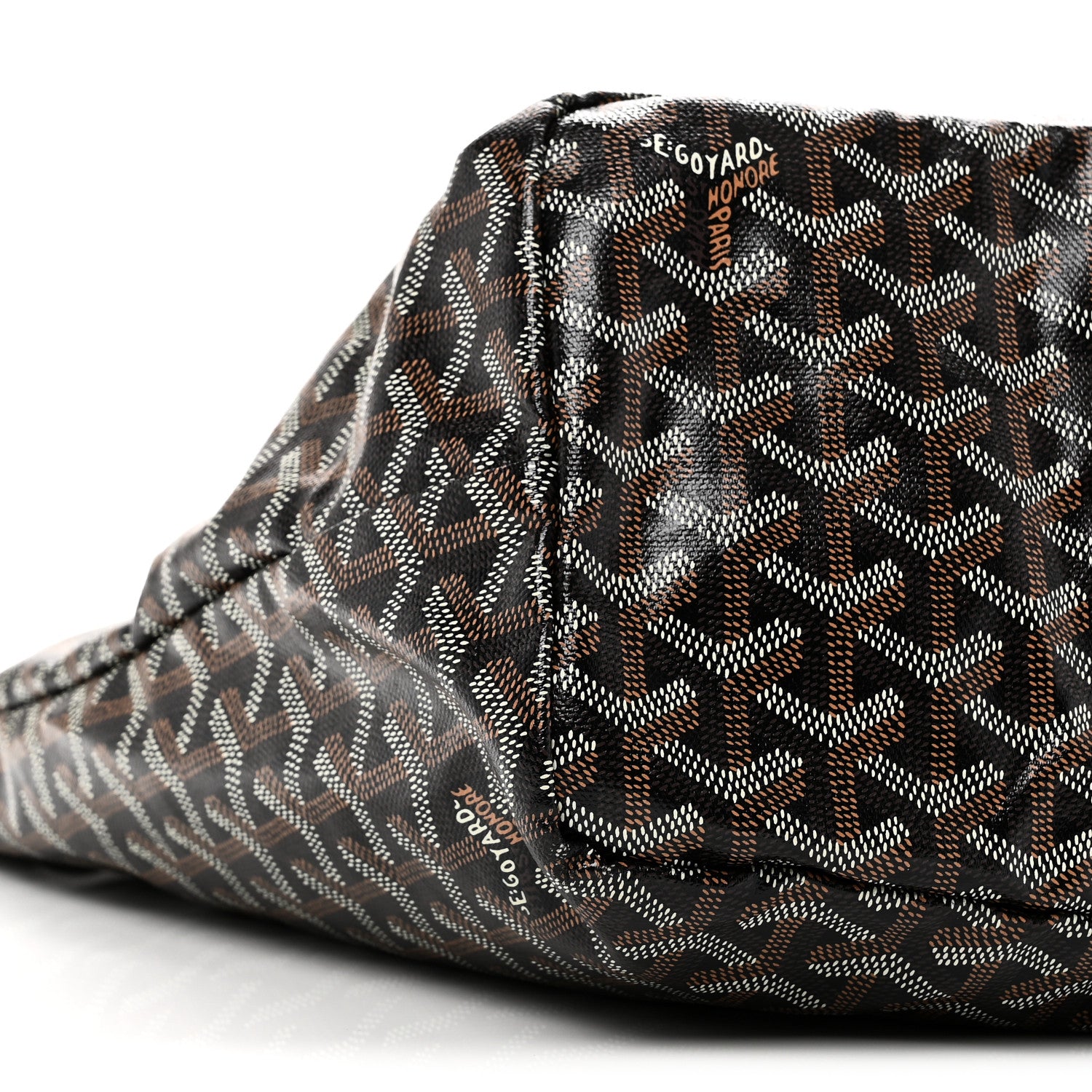 Goyard Goyardine Saint Louis PM Black Gold 10 of 11