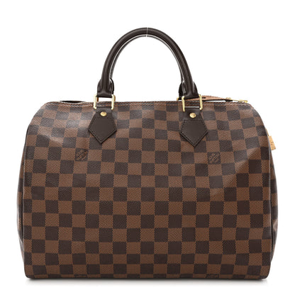Louis Vuitton Damier Ebene Speedy 30 1 of 11