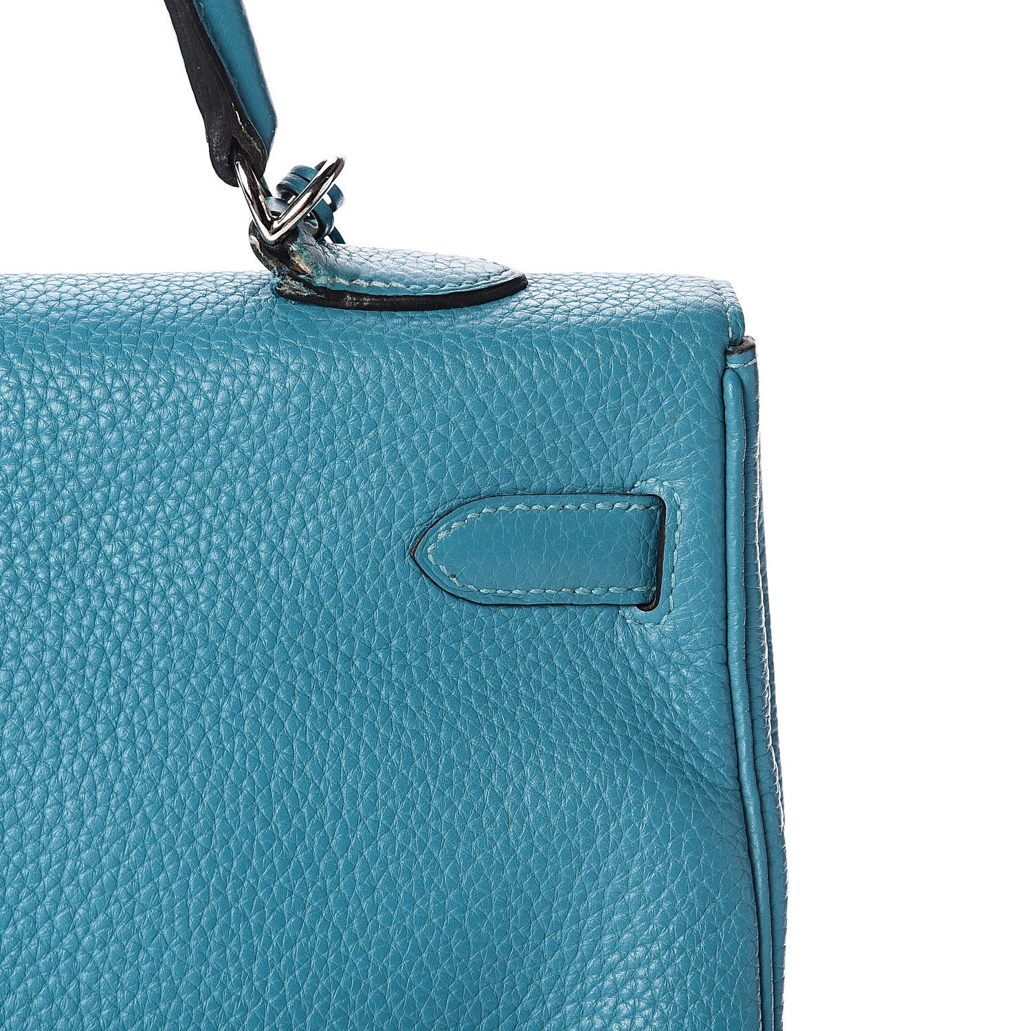 Hermes Taurillon Clemence Kelly Retourne 35 Bleu Izmir 28 of 33