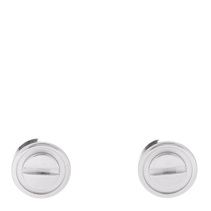 Cartier 18K White Gold LOVE Earrings 1 of 5