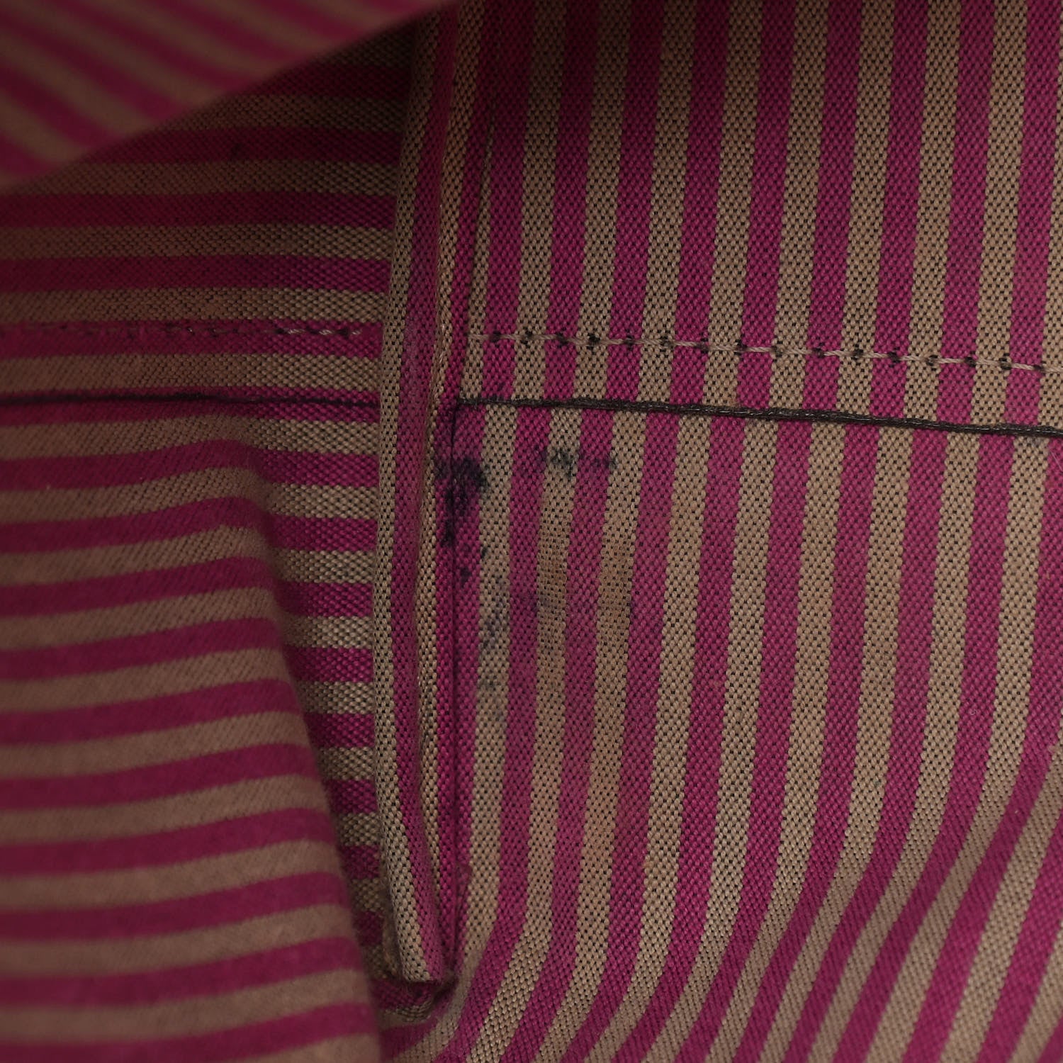 Fendi Zucca Spalmati Medium Roll Tote Tobacco Fuxia 16 of 17