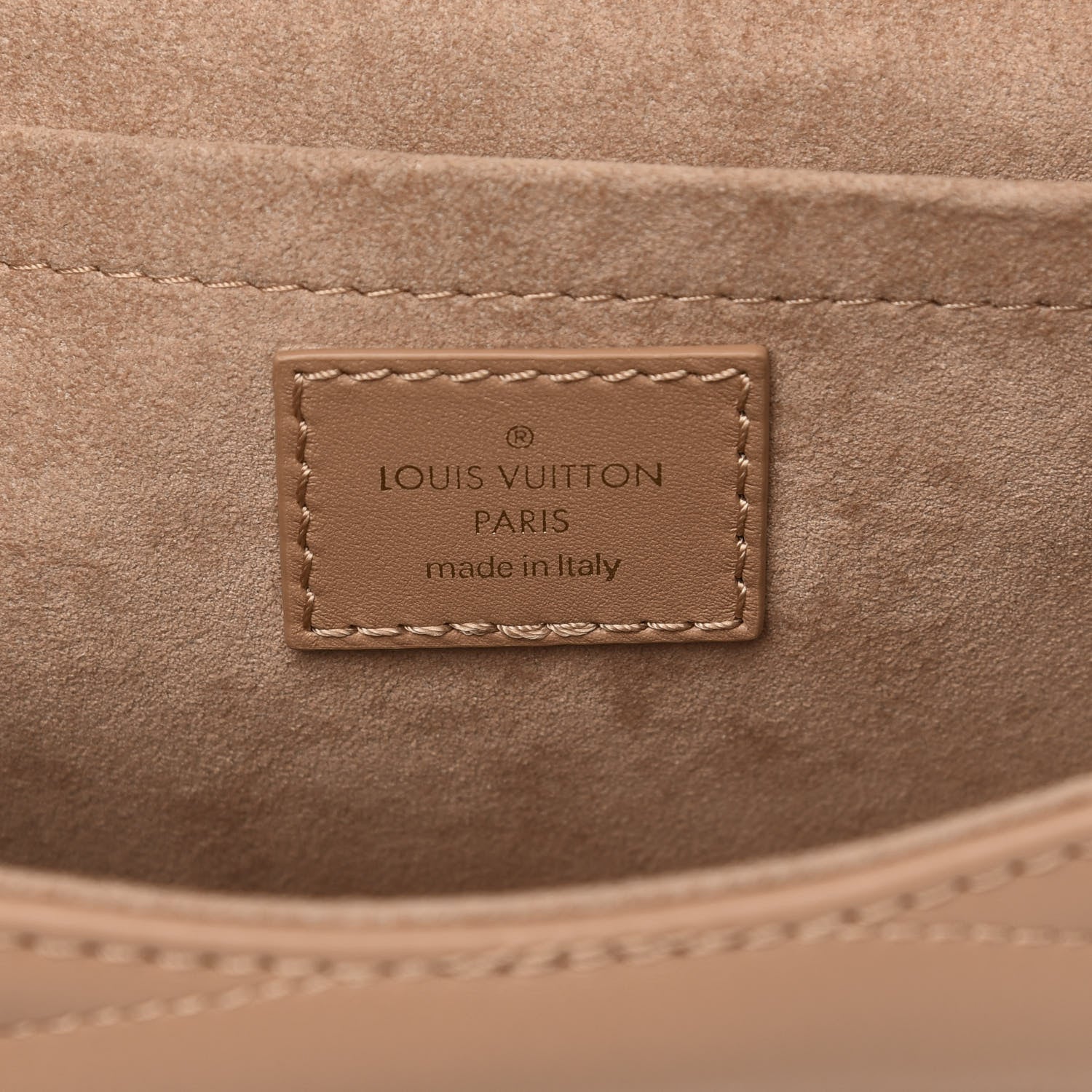 Louis Vuitton Calfskin New Wave Chain MM Noisette 5 of 11