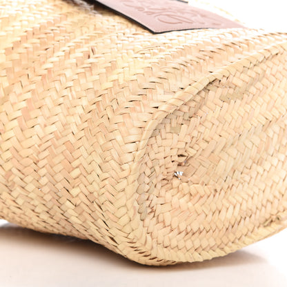 Loewe Raffia Medium Basket Tote Bag Natural Tan 6 of 10
