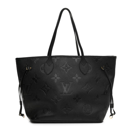 Louis Vuitton Empreinte Monogram Giant Neverfull MM Black 1 of 17
