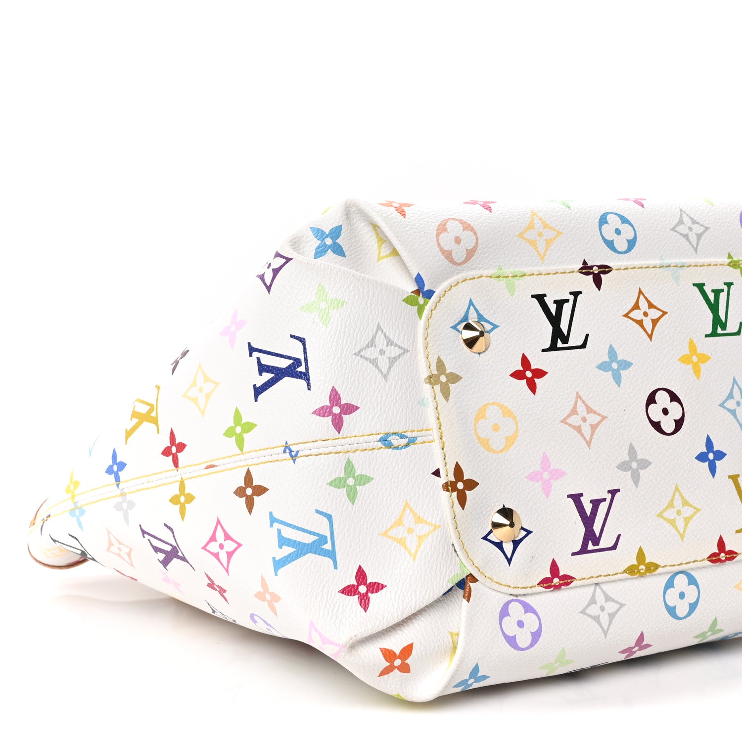 Louis Vuitton Monogram Multicolor Annie GM White 9 of 10