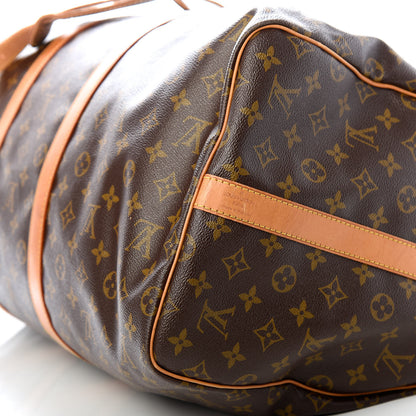 Louis Vuitton Monogram Keepall Bandouliere 55 7 of 10