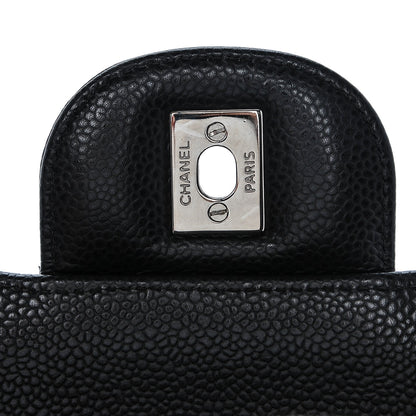 Chanel Caviar Quilted Jumbo Double Flap Black 5 of 8