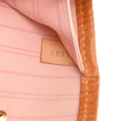 Louis Vuitton Damier Azur Neo Neverfull MM Rose Ballerine 8 of 17