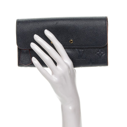 Louis Vuitton Empreinte Pont-Neuf Wallet Marine Rouge 2 of 7
