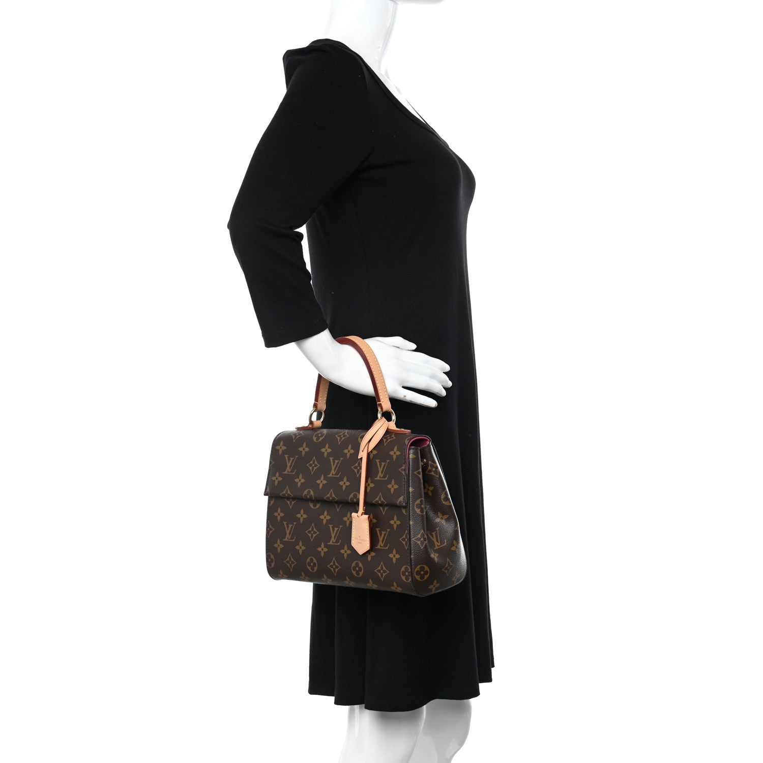 Louis Vuitton Monogram Cluny BB Bordeaux 2 of 10
