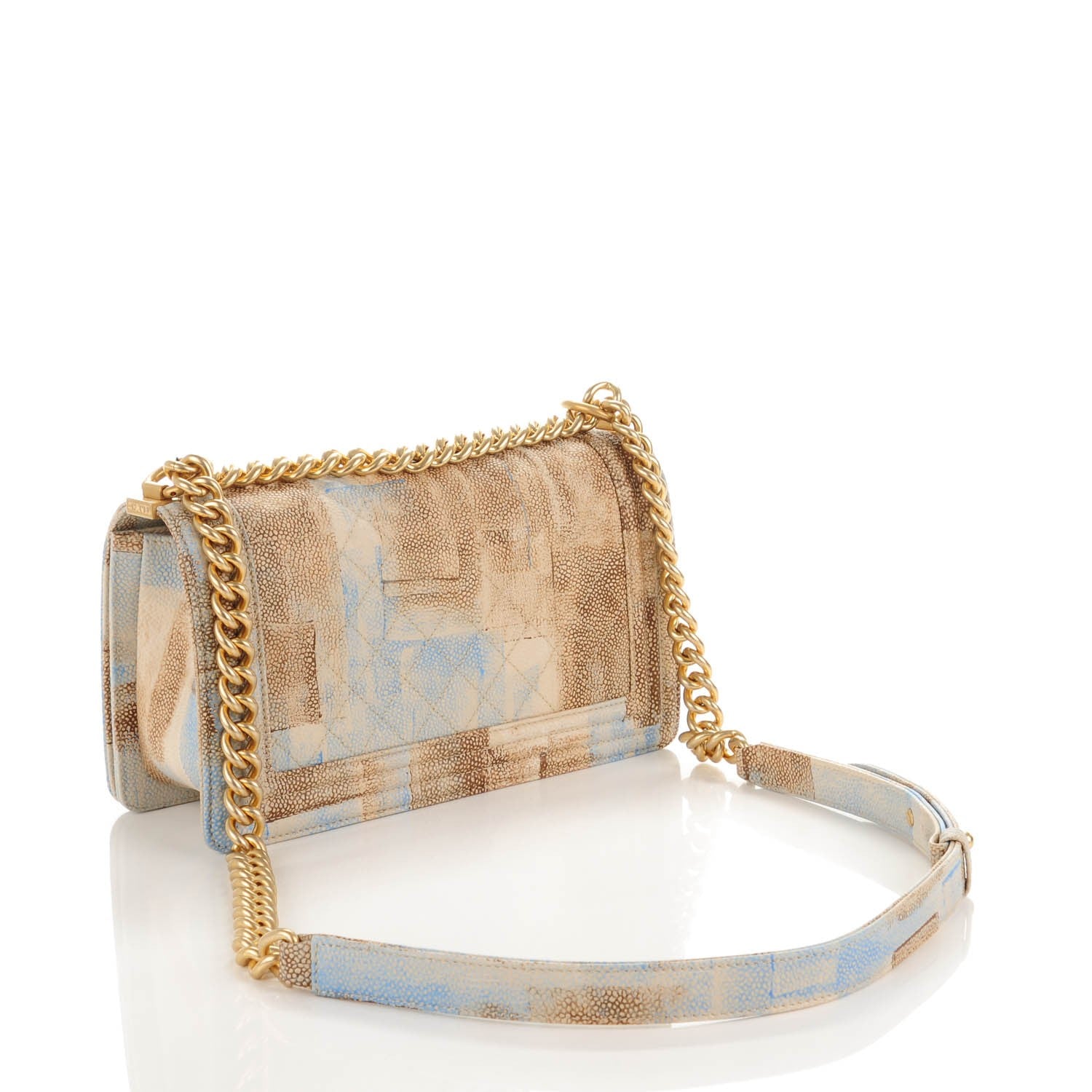 Chanel Painted Caviar Medium Boy In Cuba Flap Multicolor 3 of 7