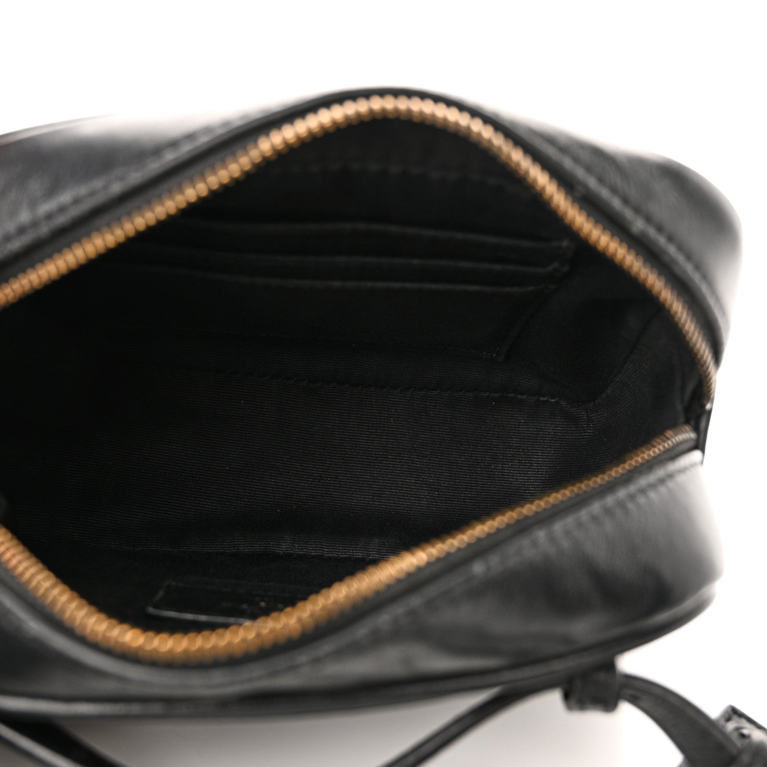 Saint Laurent Calfskin Matelasse Monogram Lou Belt Bag Black 5 of 9