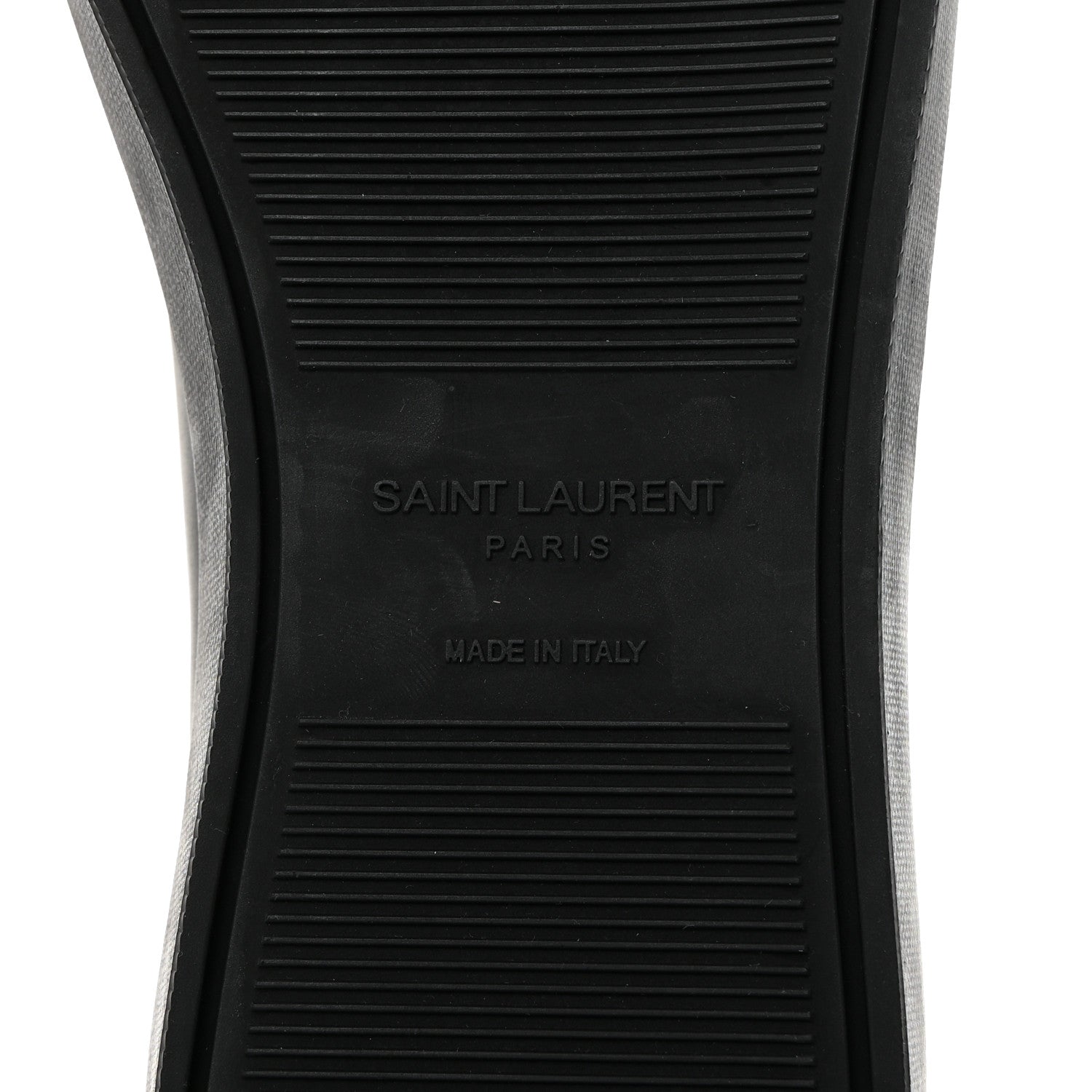 Saint Laurent Calfskin Andy Low Top Sneakers 39 Black 8 of 8