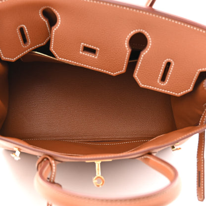Hermes Togo Birkin 30 Gold 5 of 10