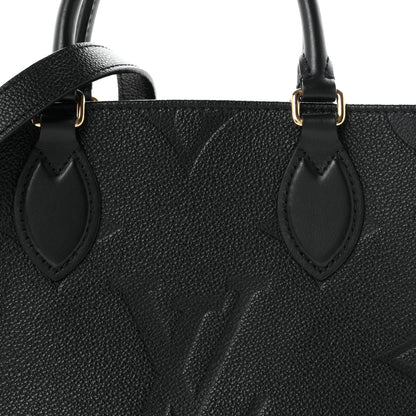 Louis Vuitton Empreinte Monogram Giant Onthego PM Black 7 of 10