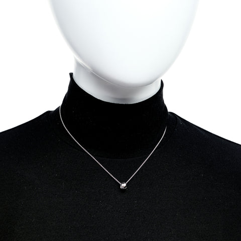 18K White Gold Coco Crush Pendant Necklace