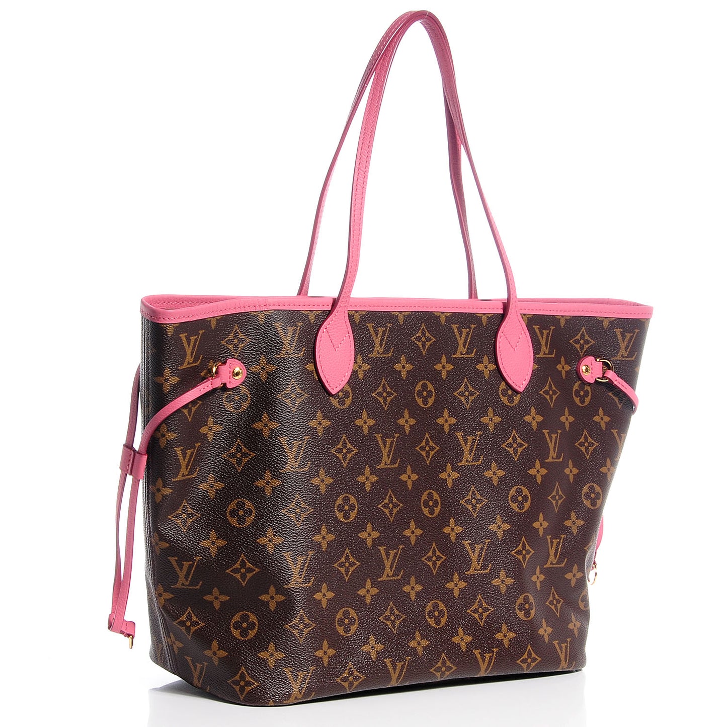 Monogram Articles de Voyage Ikat Neverfull MM Rose Velours