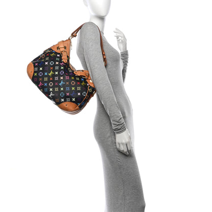 Louis Vuitton Monogram Multicolor Greta Black 2 of 12