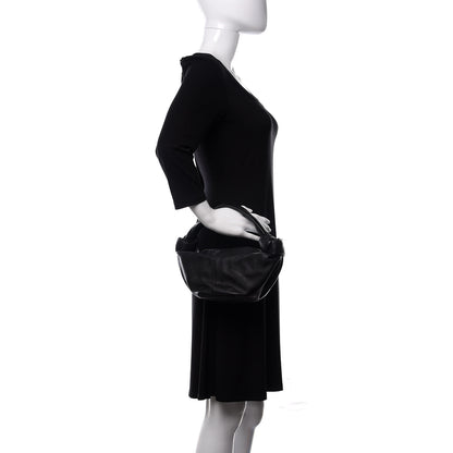 Bottega Veneta Nappa Mini Double Knot Bag Black 2 of 11