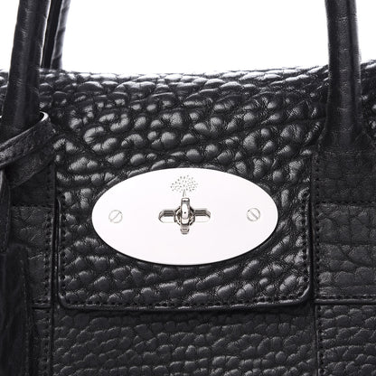 Mulberry Shrunken Calfskin Mini Bayswater Buckle Black 9 of 10
