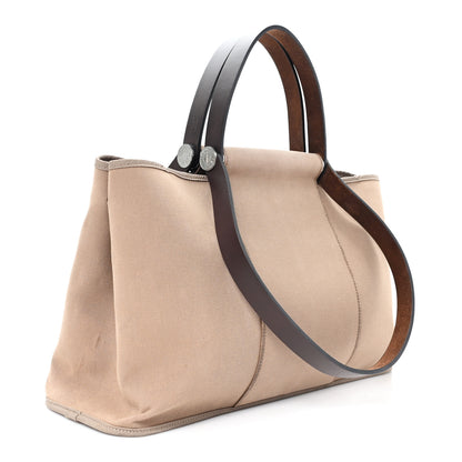 Hermes Toile Cabag 39 Etoupe 3 of 12