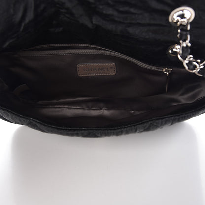 Chanel Coated Canvas Quilted Le Marais Flap Black 5 of 8
