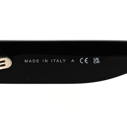 Chanel Acetate Crystal CC Shield Sunglasses 5497-B-A Black 7 of 7