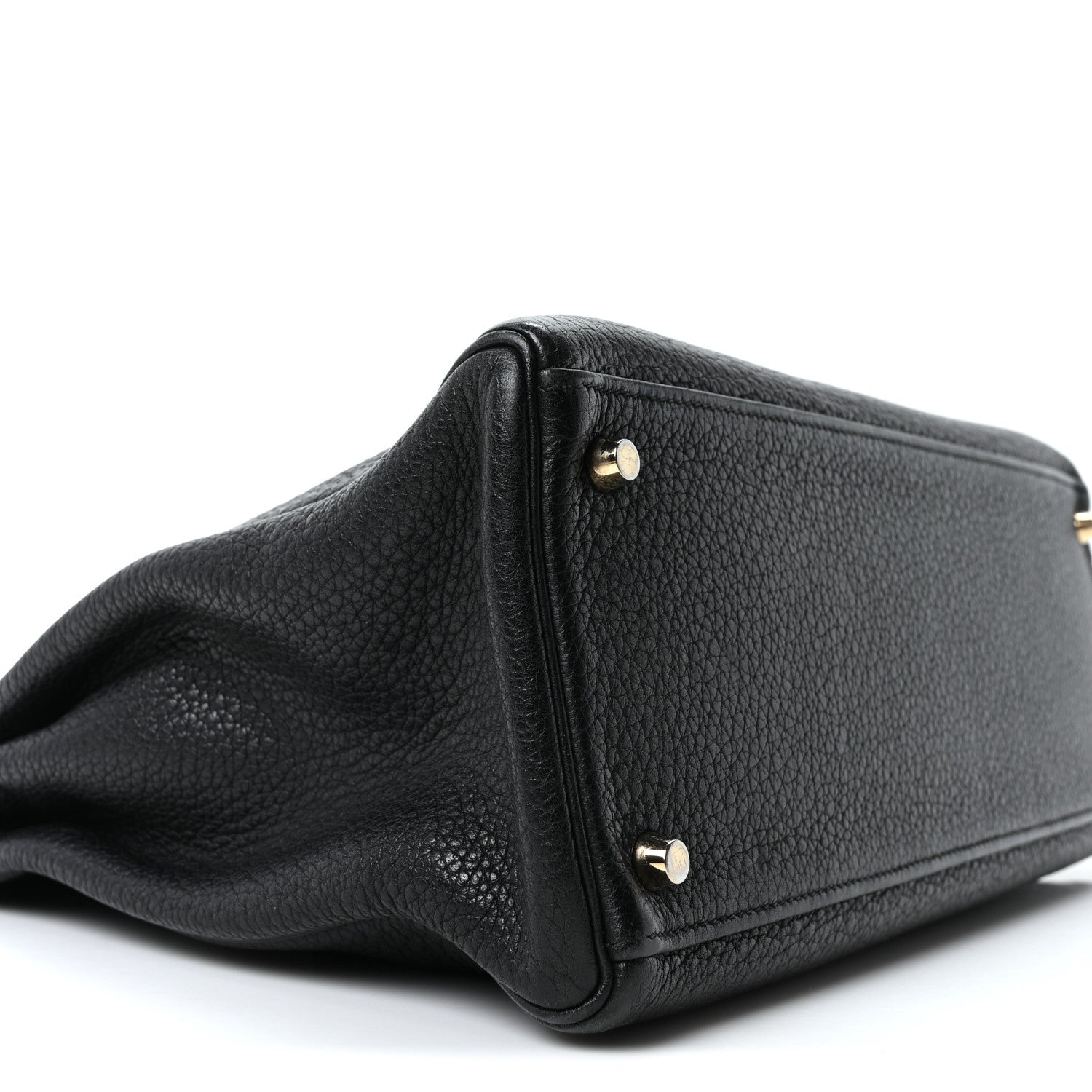Hermes Fjord Kelly Retourne 35 Black 9 of 10