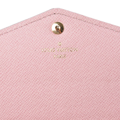 Louis Vuitton Monogram Sarah Wallet NM Rose Ballerine 6 of 6