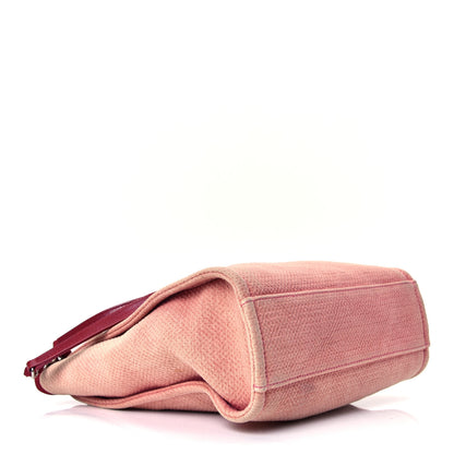 Chanel Canvas Mini Deauville Tote Red 3 of 4