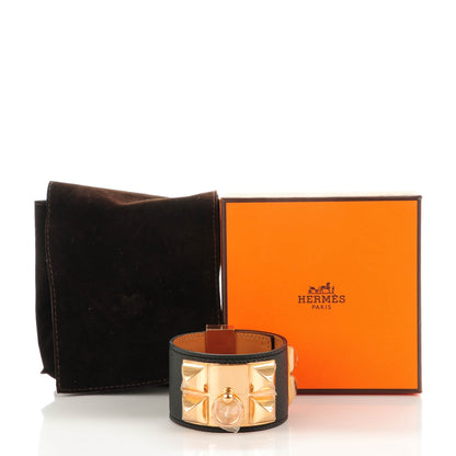 Hermes Epsom Collier de Chien CDC Bracelet S Black 7 of 7