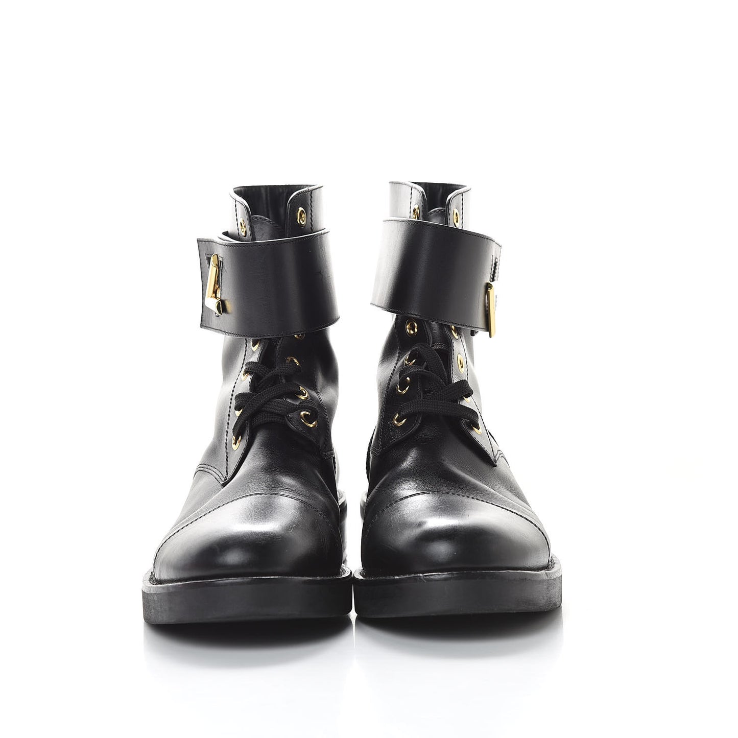 Calfskin Wonderland Ranger Boots 39 Black
