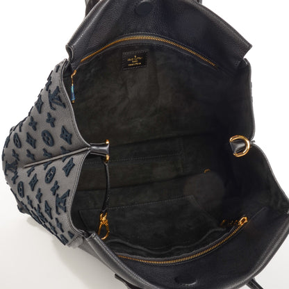 Louis Vuitton Cuir Orfèvre Tote W PM Black 5 of 7