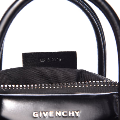 Givenchy Shiny Lord Calfskin Small Antigona Black 5 of 11